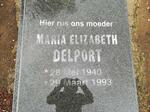 DELPORT Maria Elizabeth 1940-1993