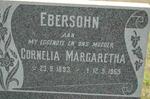 EBERSOHN Cornelia Margaretha 1893-1969
