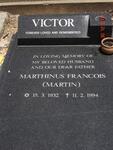 VICTOR Marthinus Francois 1932-1994