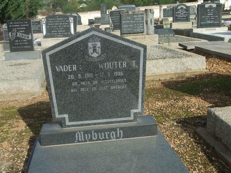 MYBURGH Wouter T. 1916-1995