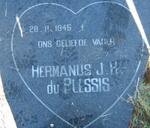 PLESSIS Hermanus J.H., du 1945- & Alvina Gonsalves 1946-1995