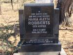 ROBBERTS Maria Aletta nee VENTER 1892-1966