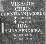 VISAGIE Christiaan Jacobus 1945-2002 & Alida Hendrika 1950-2015