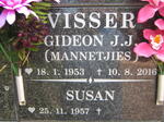 VISSER Gideon J.J. 1953-2016 & Susan 1957-