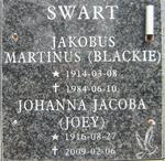 SWART Jakobus Martinus 1914-1984 & Johanna Jacoba 1916-2009