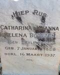 BOOYZEN Catharina Johanna Helena nee BEYLEVELDT 1855-1937