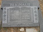 BLIGNAUT Ruben 1936-2002 & Aletta KLEINHANS 1937-1997