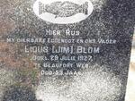 BLOM Lious -1927