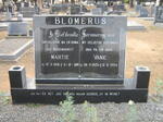 BLOMERUS Vane 1925-1994 & Martie BADENHORST 1931-2005