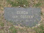 OOSTEN Gerda, van 1953-1953