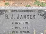 JANSEN B.J. 1879-1949