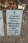BOWMAN Edwina Magdaline 1908-2003