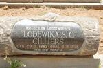 CILLIERS A.B. 1881-1959 & Lodewika S.C. 1883-1975