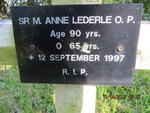 LEDERLE Anne -1997