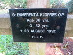 KLOPRIES Emmerentia -1992