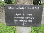 KNOLL Benedict -1930