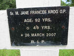 KROG Jane Frances -2007