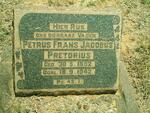 PRETORIUS Petrus Frans Jacobus 1852-1942