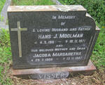 VISSER Hans J. Moolman 1911-1971 & Jacoba Margaretha 1906-1987