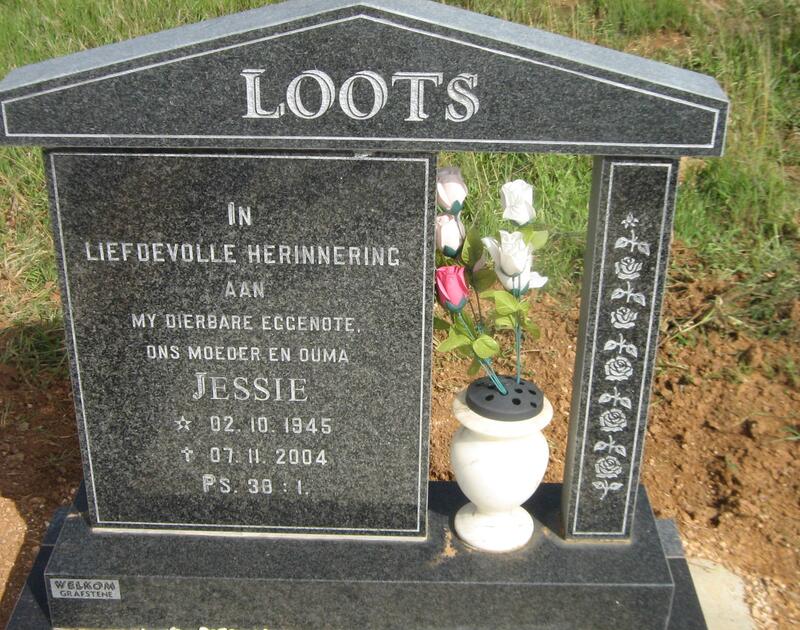 LOOTS Jessie 1945-2004