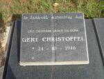 SNYMAN Gert Christoffel 1940-