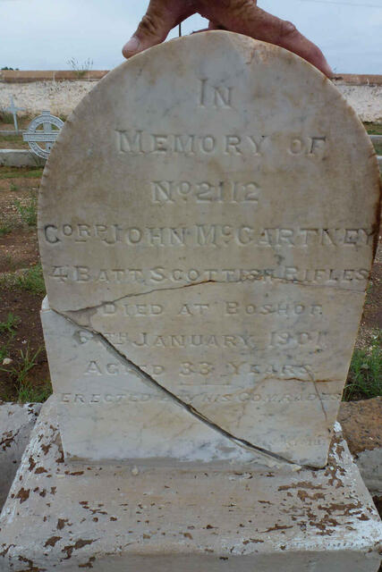 McCARTNEY John -1901
