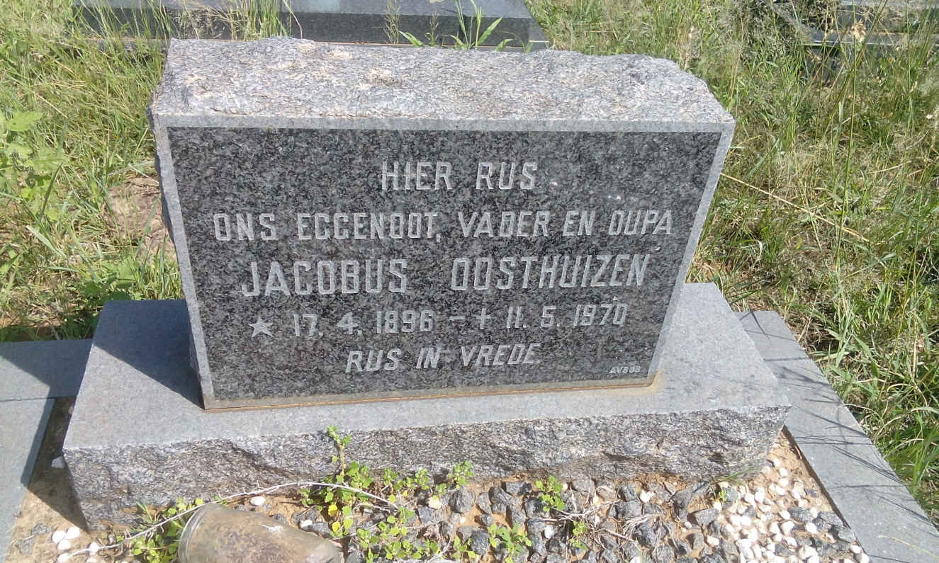 OOSTHUIZEN Jacobus 1896-1970