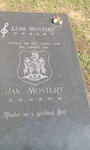MOSTERT Jan 1940-1992 & Lenie 1938-2015