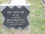 ROOYEN Rachel Magrietha, van nee ZEELIE 1884-1965