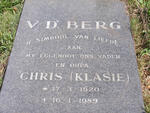 BERG Chris, v.d. 1920-1989