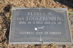 LOGGERENBERG Petrus M., van -1953