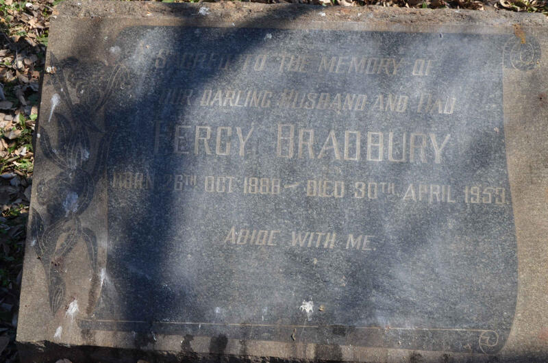 BRADBURY Percy 1888-1953