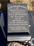 OPPERMAN Ivy L. nee VAN NIEKERK -1984