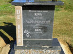 BEER Ben, de 1946- & Rina 1945-2013