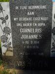 ROOYEN Cornelius Johannes, van 1914-1976