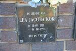 KOK Lea Jacoba 1929-1993