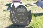 DICKS Ben 1941-2011