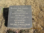 WALKER Sarah Ann -1937 :: COLLIER Edith Mary Clanville 1903-1962