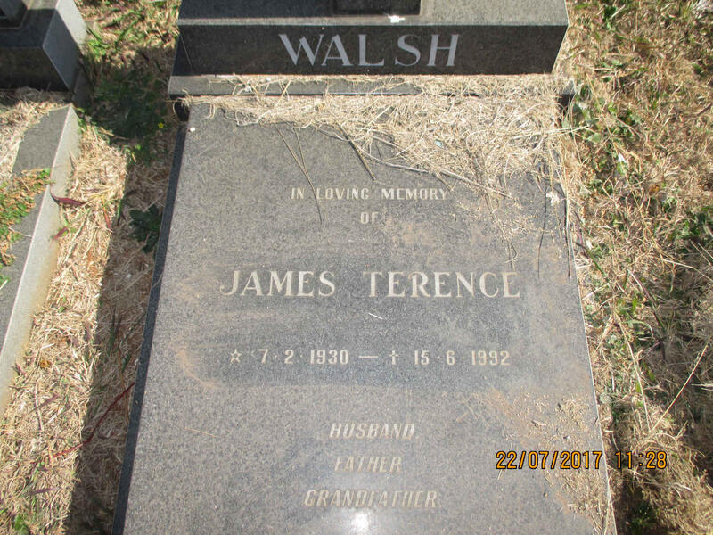 WALSH James Terence 1930-1992
