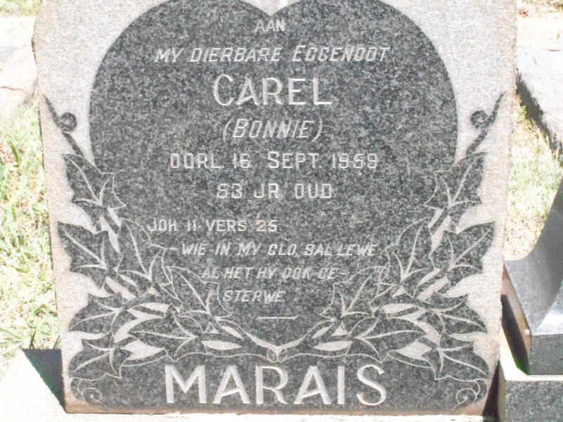 MARAIS Carel -1959