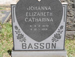 BASSON Johanna Elizabeth Catharina 1879-1959