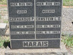 MARAIS Gerhardus P. 1888-1958 & Ernstein L.D. 1892-1962