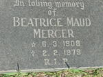 MERCER Beatrice Maud 1908-1979