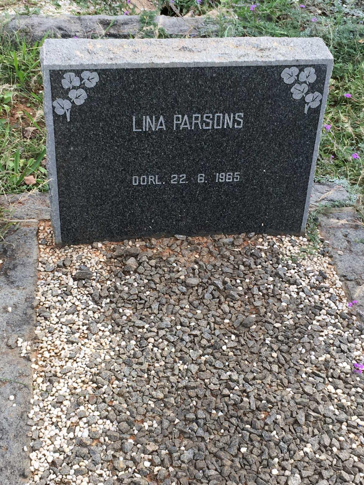 PARSONS Lina -1965