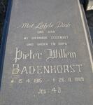 BADENHORST Pieter Willem 1915-1989 & Myna 1929- :: HATTINGH Kotie 1958-1994