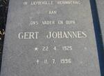 TALJAARD Gert Johannes 1925-1996 & Jacoba VAN DYK 1925-1995