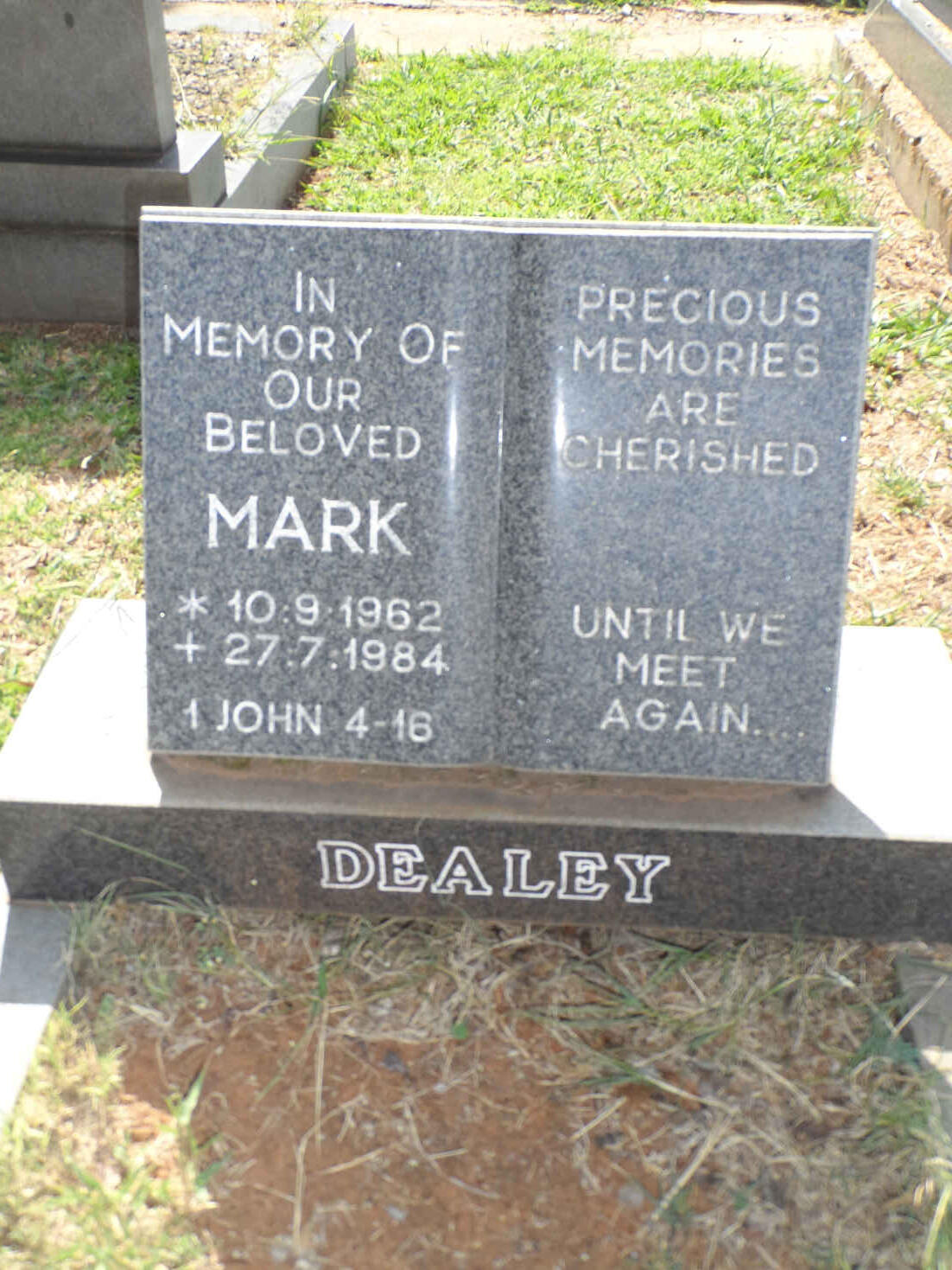 DEALEY Mark 1962-1984
