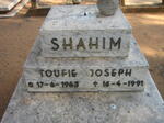 SHAHIM Toufie Joseph 1963-1991