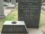 COETZEE Doreen 1932-1980