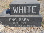 WHITE Baba -1957